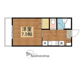 リビエール西条【302号室】の間取り