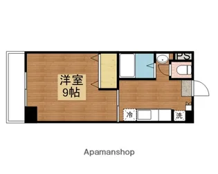 シャル中央【307号室】の間取り