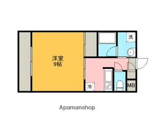 アークラージェ【1F号室】の間取り