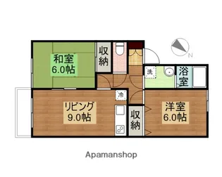 プレミール【102号室】の間取り