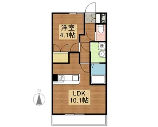 ベアーレ【2階】の間取り