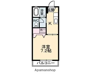 フレグランス A棟【1階】の間取り