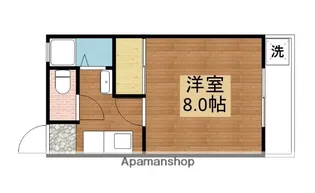 ヘイワテラス【1階】の間取り