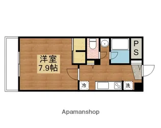 ヴィラ・カトレア【303号室】の間取り