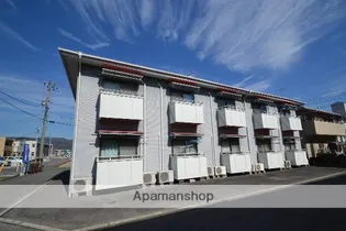 下見ハイツA棟【2階】の外観