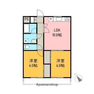 セレニティーⅠ【301号室】の間取り