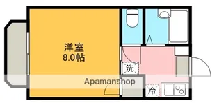 グリーンコーポD【212号室】の間取り