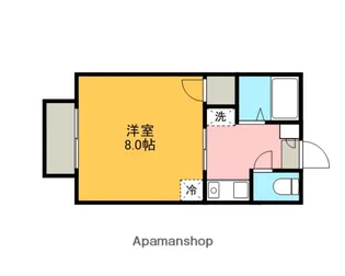 広島県東広島市西条町下見【アパート】の間取り