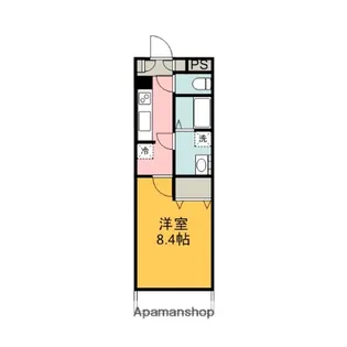 アヴェニールⅡ【101号室】の間取り