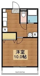 アルカディアⅢ【302号室】の間取り