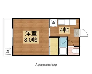 プランタンⅡ【105号室】の間取り