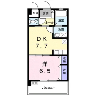 ロンディネ A【3階】の間取り
