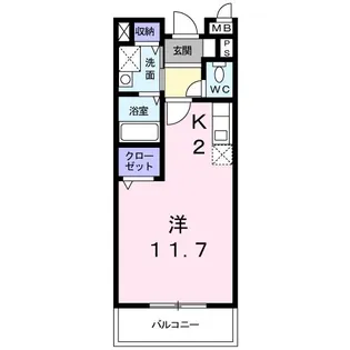グランソーレ【2階】の間取り