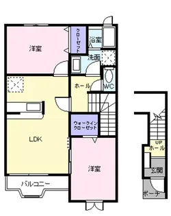 エレガンテ パラッツォ【2階】の間取り
