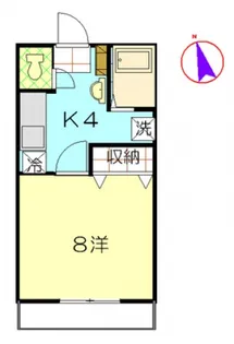 パストラルハイムみそのう【205号室号室】の間取り