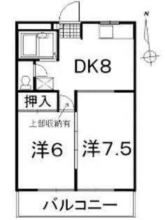 メゾン・ド・ラミエ【205号室号室】の間取り
