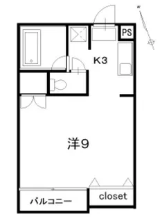 にっしょくビル【402号室号室】の間取り
