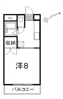 アーバーハウス吉田C棟【103号室号室】の間取り