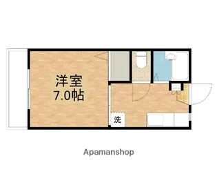 セフィラ21 A棟【203号室】の間取り