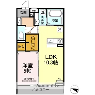 D−ROOMせのや【2階】の間取り