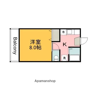 I・DUNE C【22号室】の間取り