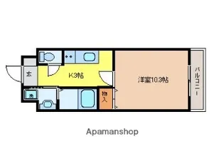 セレーネ【1階】の間取り