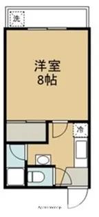 タウンハウスA棟【203号室】の間取り
