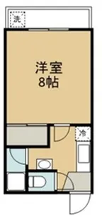 タウンハウスA棟【204号室】の間取り