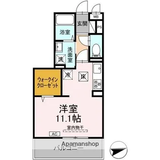 広島県東広島市西条町寺家【アパート】の間取り