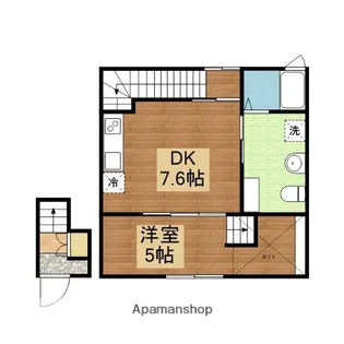 S.A.BOX寺家A棟【301号室】の間取り