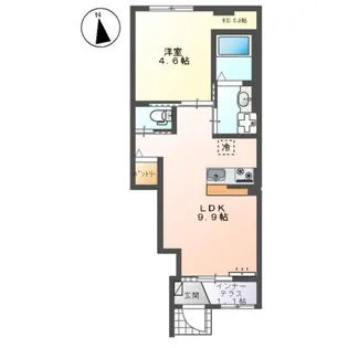 WBEC(【1階】の間取り