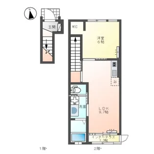 パーチェ(【2階】の間取り