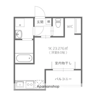 (仮称)reve西条岡町【2階】の間取り