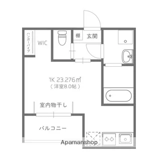 (仮称)reve西条岡町【1階】の間取り
