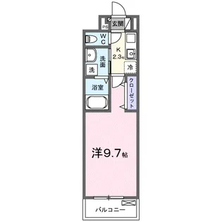 リュミエール【3階】の間取り