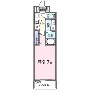 リュミエール【3階】の間取り