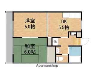 AXISⅣ【201号室】の間取り