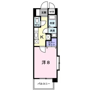 ラウンド ヒルズ イースト【4階】の間取り