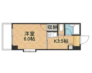 ソアール矢野【5階】の間取り