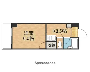 ソアール矢野【3階】の間取り