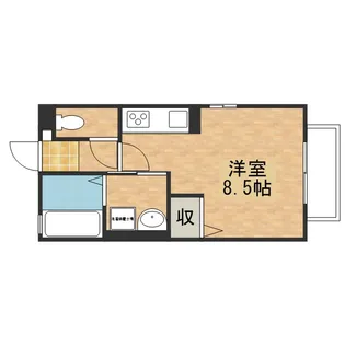 アーバンFuji【1階】の間取り