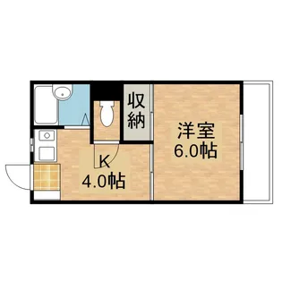 コーポ築山【2階】の間取り