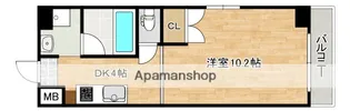 ジョイアス南堀川【1階】の間取り