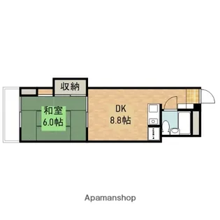 北原ビル【4階】の間取り