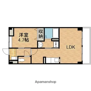 AMBITIOUS高志【2階】の間取り