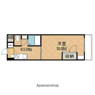 エミネンス海田【2階】の間取り