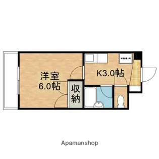 平岩ビル【1階】の間取り