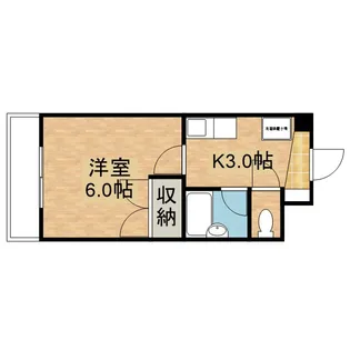 広島県広島市安芸区中野4丁目【マンション】の間取り