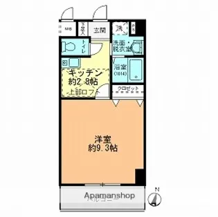 レジデンス99【3階】の間取り