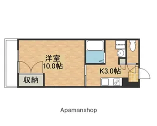 広島県安芸郡海田町昭和町【マンション】の間取り